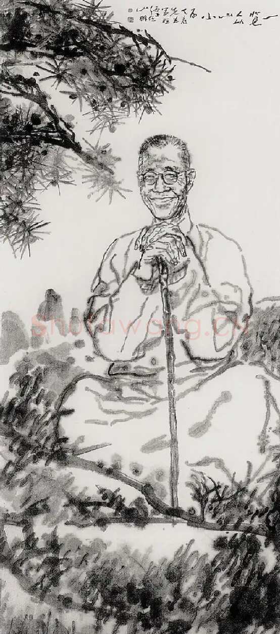 吴山明·一览众山小
