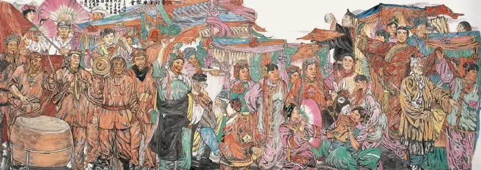 梅启林·次一村云车圣会