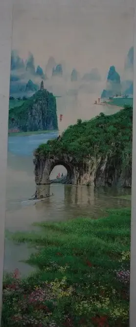 周锡曼·《仙境桂林》四条屏
