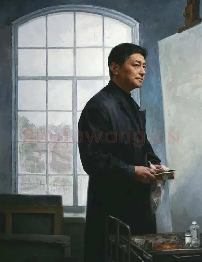 张祖英·自画像