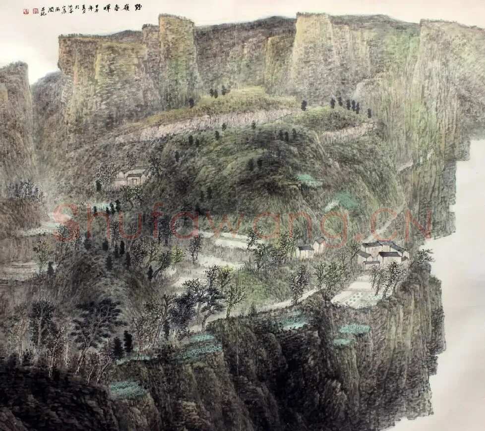 何海阔·野岭春晖