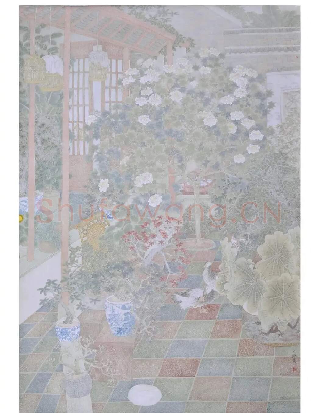 余静·芙蓉散秋锦