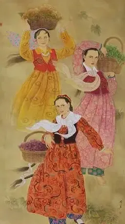李英·《多彩的葡萄》