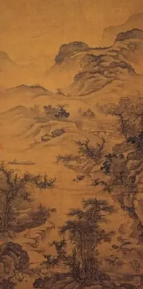 郭熙·秋山行旅图
