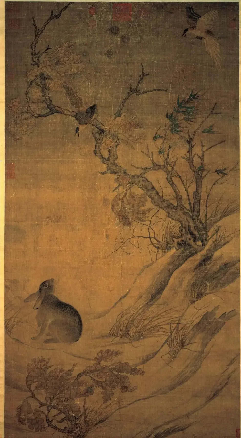 崔白·双喜图