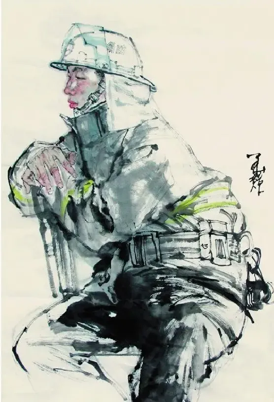 彭华竞·消防兵