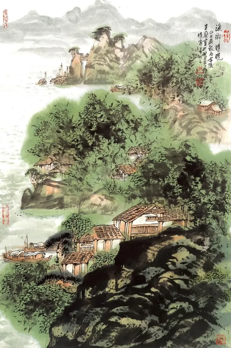 朱葵·渔乡晴晓