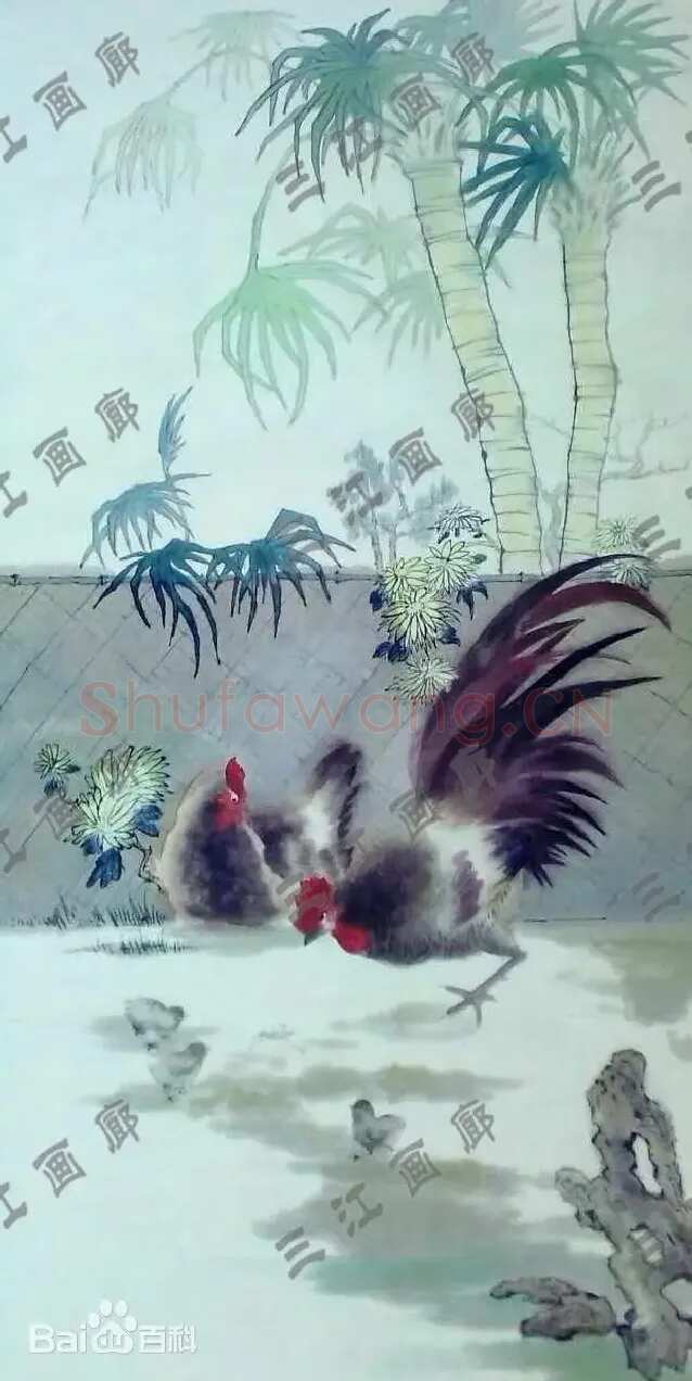陈万青·教子图