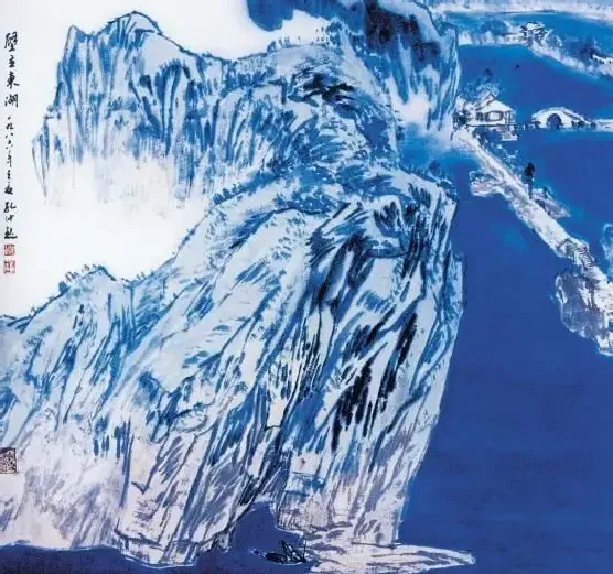 孔仲起·壁立东湖