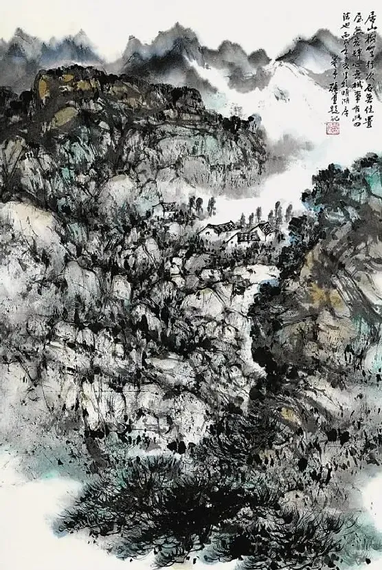 张尔宾·居山图