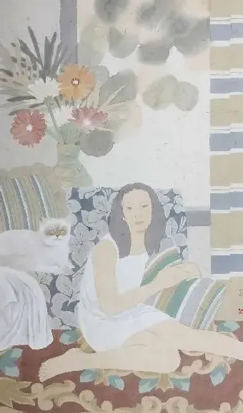 石晓·女人和猫