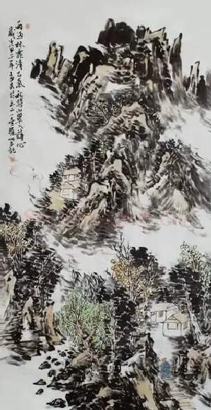 张耀明·山翠入诗心138x69
