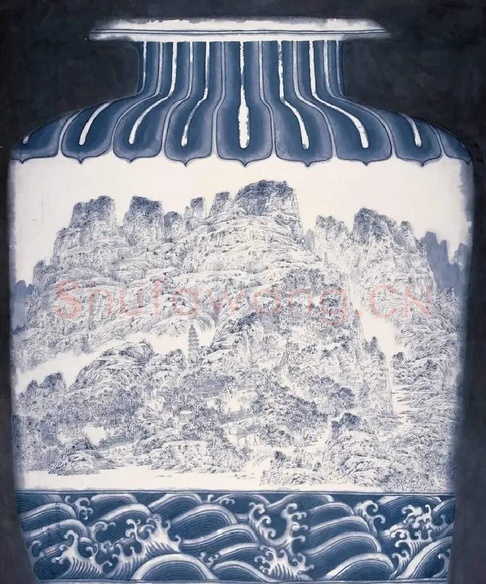 苗壮·三界山盛景图