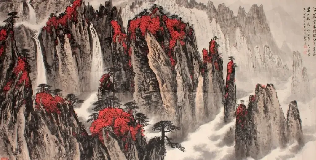 魏紫熙·万山红遍