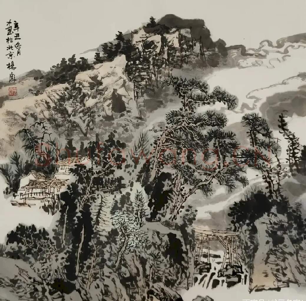 罗杨彪·飞泉呜玉
