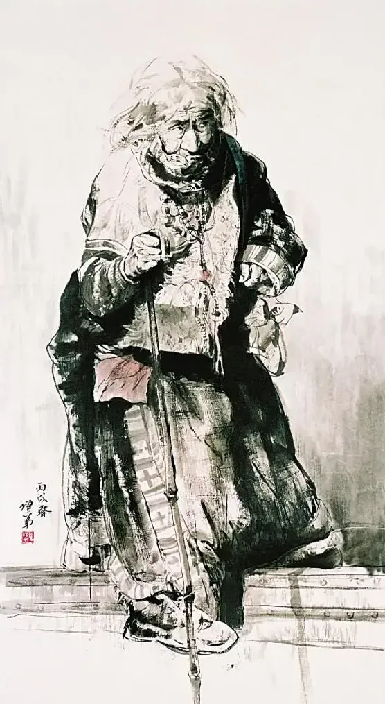 孙增弟·藏族老人