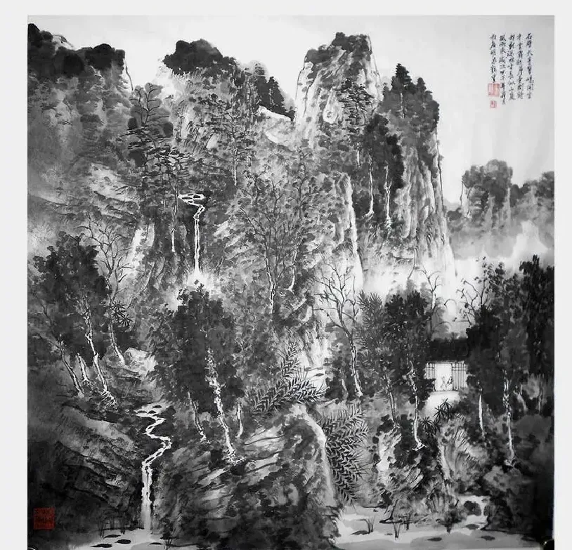 胡家龙·水墨山水