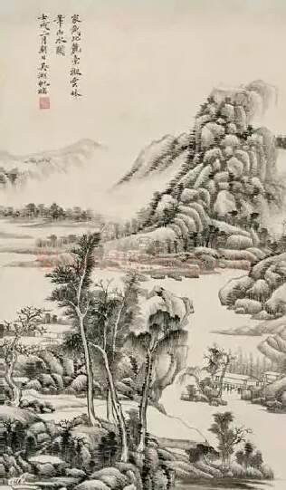 吴湖帆·山水