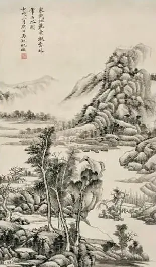 吴湖帆·山水