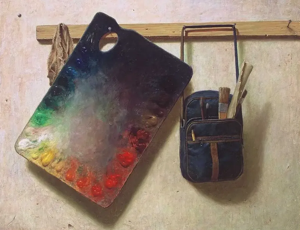 陈群杰·画具