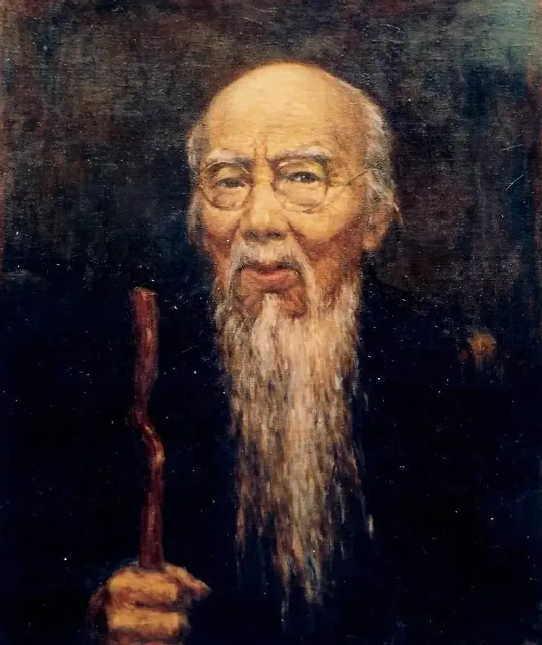 陈名流·齐白石像