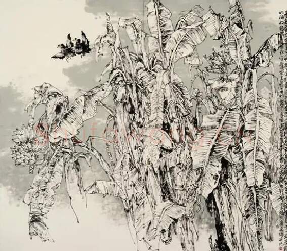 娄建国·蕉林晨韵
