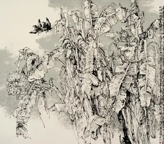 娄建国·蕉林晨韵