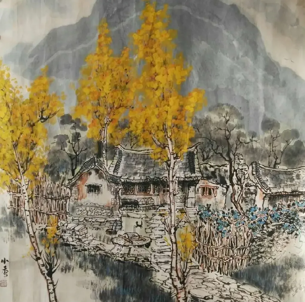 罗小秀·山水