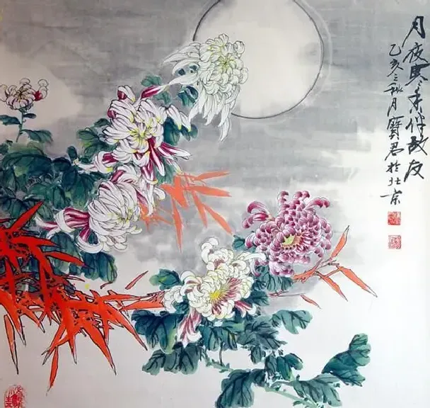 杨宝军·月夜含香伴故友