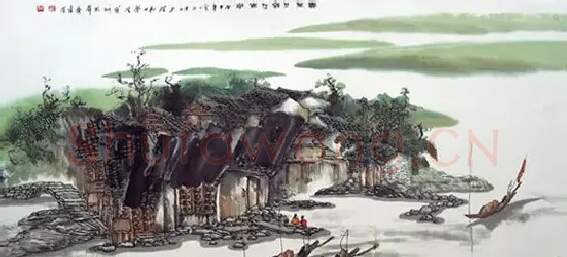 张省·春风又绿江南岸