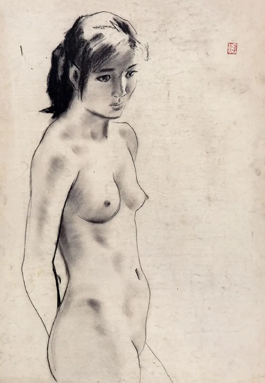 李正天·女人体