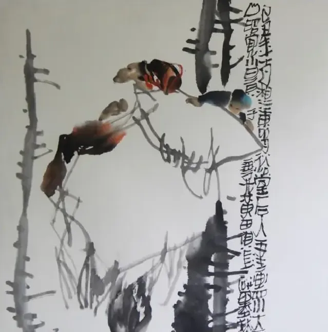 黄一健·赶集路上