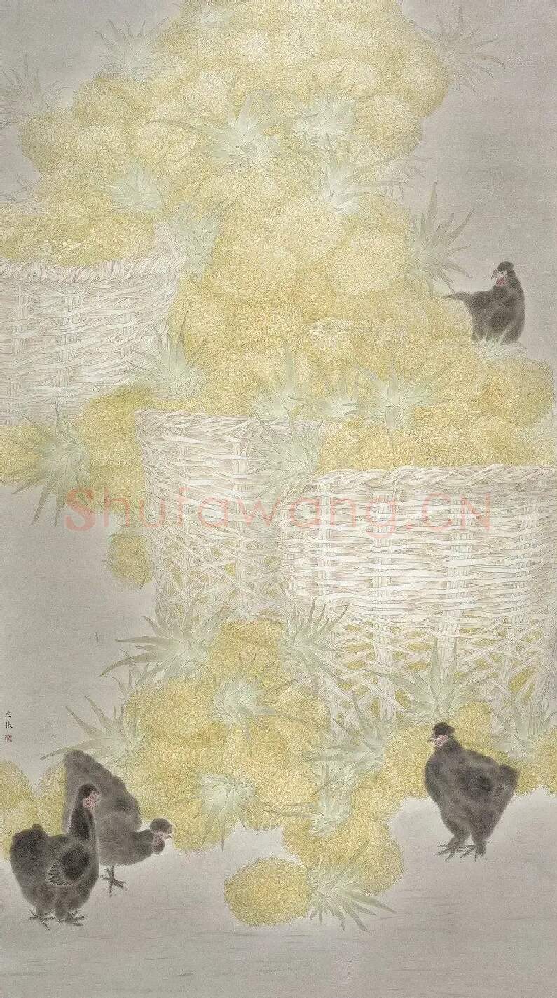 贾彦林·《又闻凤梨香》