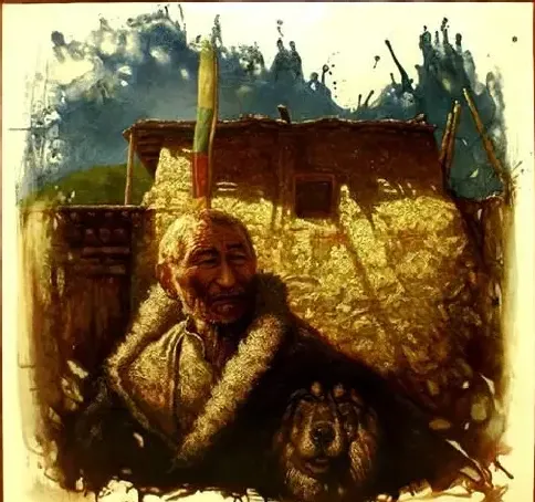 应为平·伙伴 （应为平油画作品）
