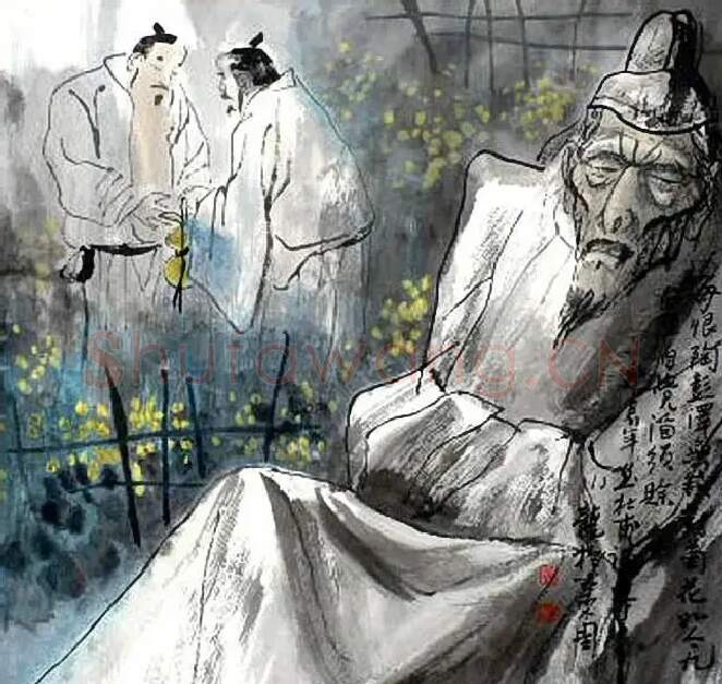 徐小龙·杜甫诗意画