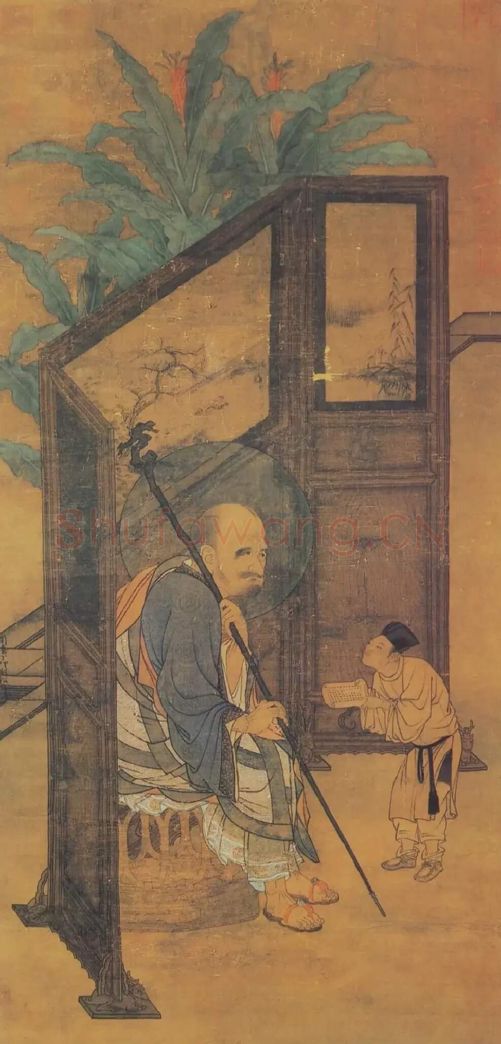 刘松年·罗汉图