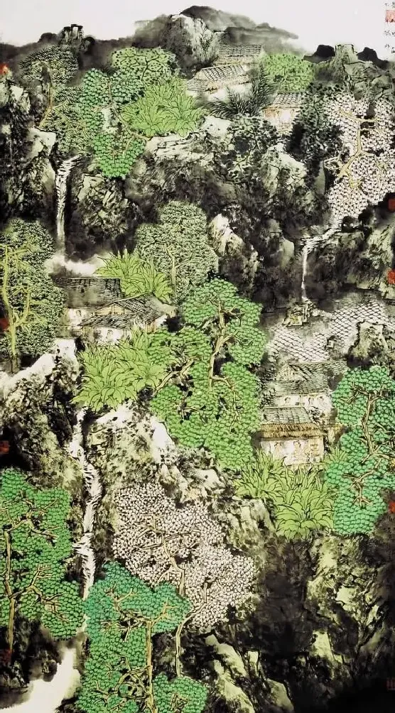 张建华·春江花潮图
