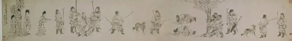 罗聘·锁谏图卷