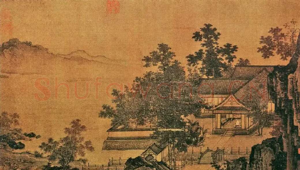 刘松年·四景山水图 秋景