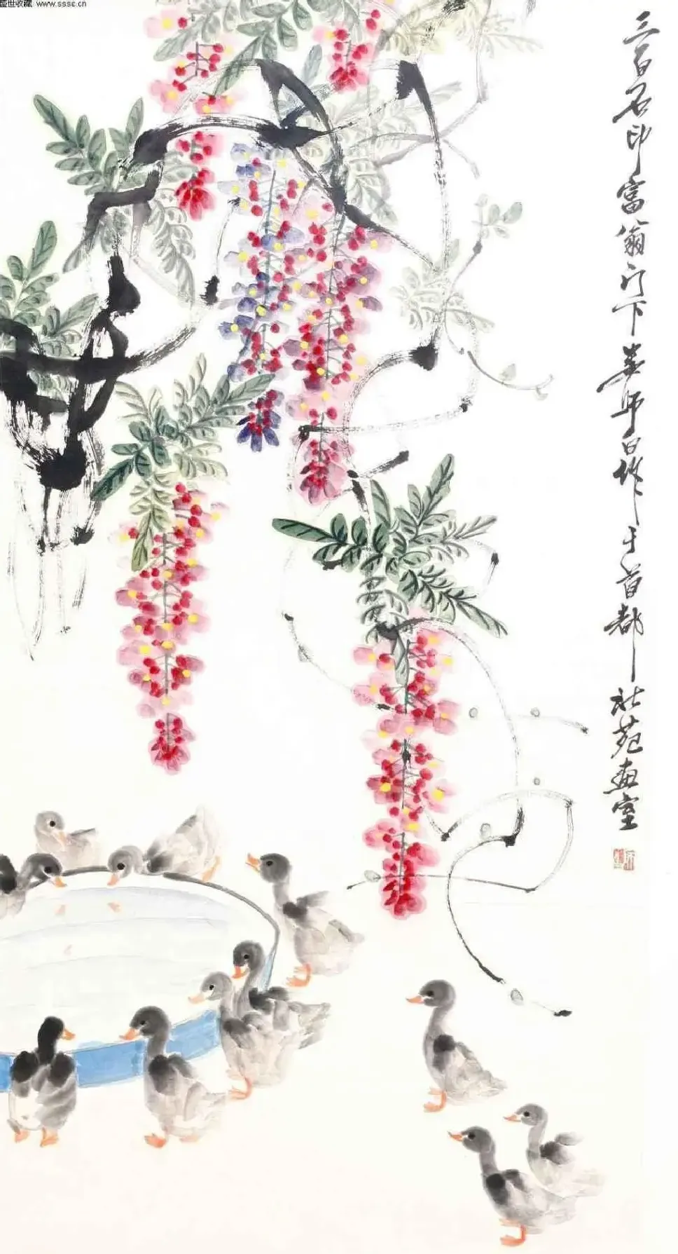 娄师白·花鸟