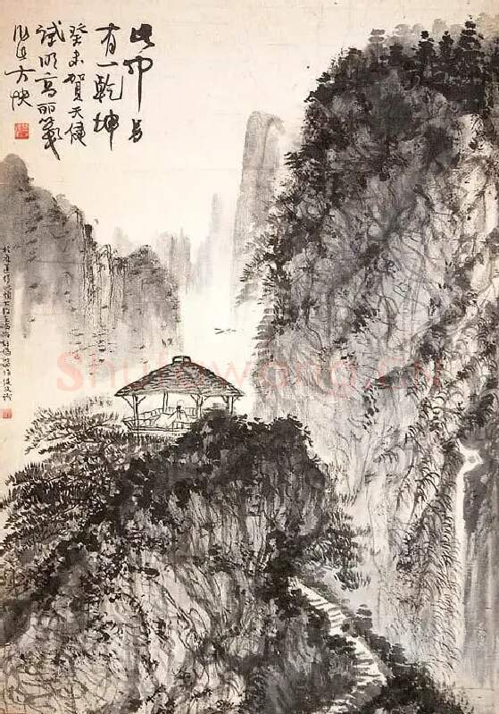 贺天健·此中另有一乾坤