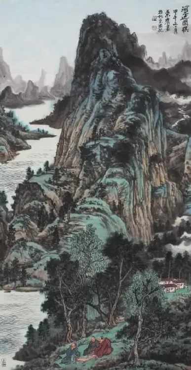 叶浓·河边闲棋