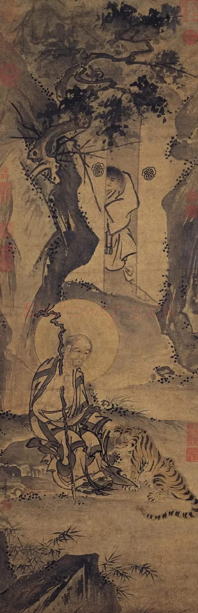 戴文进·画罗汉
