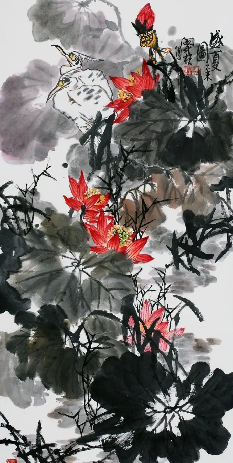 阎中柱·盛夏图