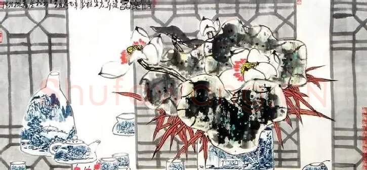 叶森槐·清夏图
