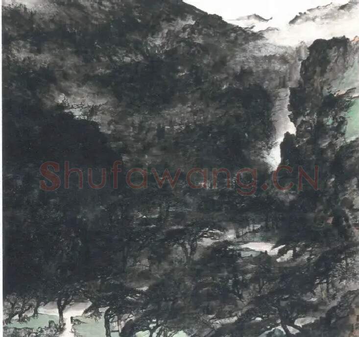 王琪·清溪鸡鸣谷壑间