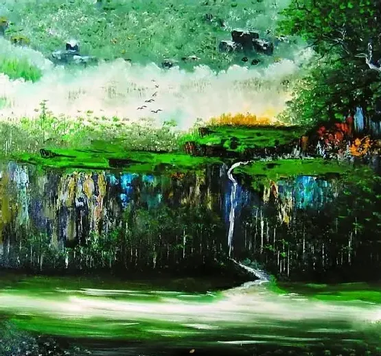 黄建南·雨雾甜泉