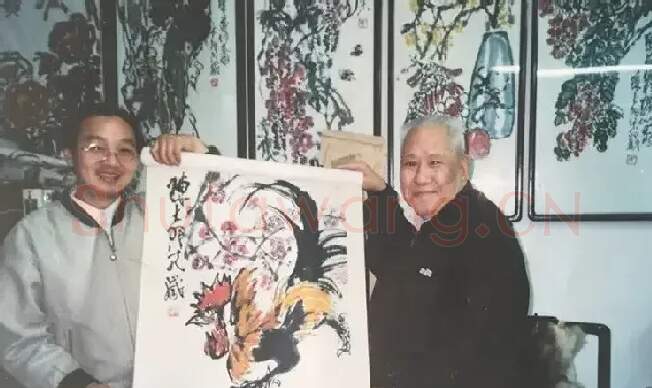 葛振荣·和陈大羽在一起
