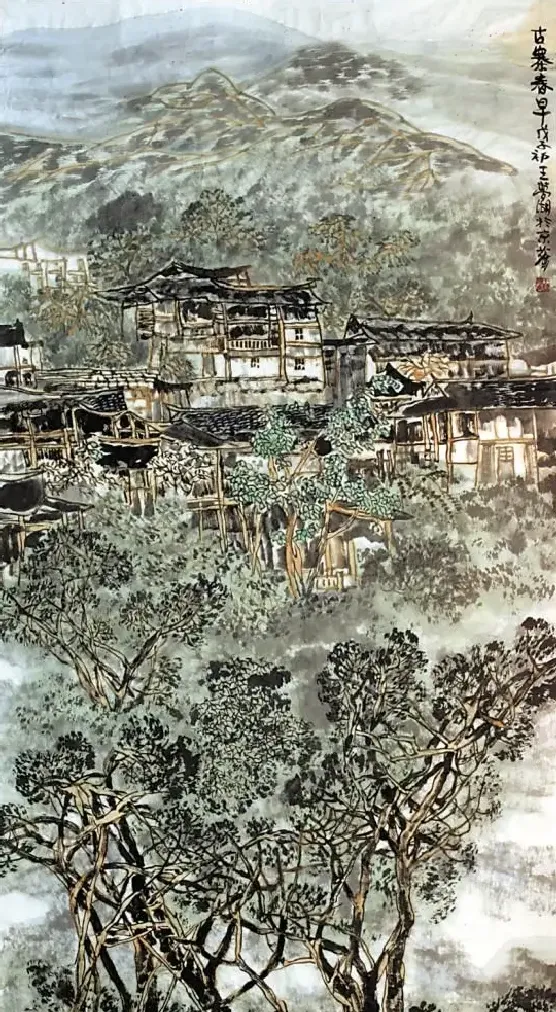 王梦湖·山水