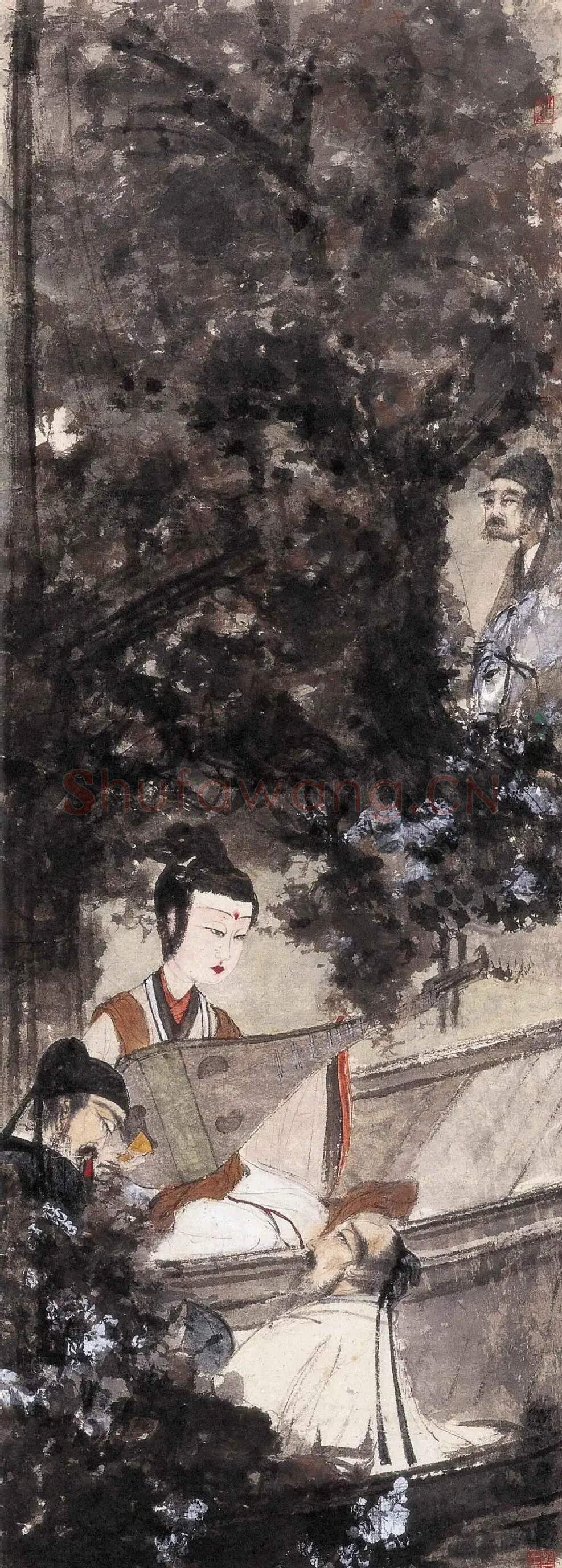 傅抱石·琵琶行